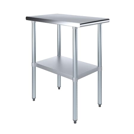 Amgood 30 in. x 18 in. Stainless Steel Table AMG WT-3018